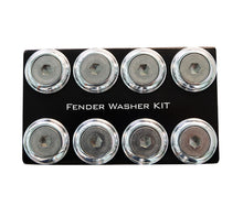 Load image into Gallery viewer, NRG Fender Washer Kit w/Color Matched M8 Bolt Rivets For Plastic (Silver) - Set of 8 Hardware Kits - Other NRG
