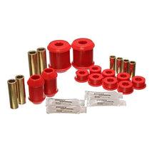 Load image into Gallery viewer, Energy Suspension ENG5.3128R Energy Suspension 00-04 Mitsubishi Eclipse FWD Red Rear Control Arm Bushing Set
