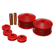 Load image into Gallery viewer, Energy Suspension ENG5.1104R Energy Suspension 00-04 Mitsubishi Eclipse FWD (V6 engine only) Red Motor Mount Inserts (2 Torque Mo
