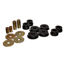 Load image into Gallery viewer, Energy Suspension ENG5.1108G Energy Suspension 03-05 Mitsubishi Lancer EVO 8 Black Rear Differential / Mustache Bar Bushing Set
