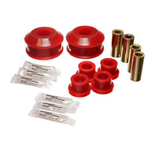 Load image into Gallery viewer, Energy Suspension ENG5.3133R Energy Suspension 03-05 Mitsubishi Lancer EVO 8 Red Front Control Arm Bushing Set
