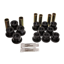 Load image into Gallery viewer, Energy Suspension ENG7.2102G Energy Suspension 06/86-97 Nissan 720/Hardbody P/U 4WD Black Front Leaf Spring Bushing Set
