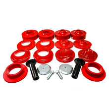 Load image into Gallery viewer, Energy Suspension ENG2.6116R Energy Suspension 18+ Jeep Wrangler JL Red Rock-Flex 2in Adjustable Coil Spacer Set
