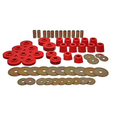 Load image into Gallery viewer, Energy Suspension ENG3.4110R Energy Suspension 67-95 K5 Blazer /  67-70 Denali XL/Suburban/Yukon XL 4WD Red Body (Cab) Mount Set
