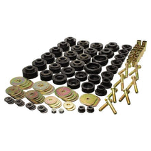 Load image into Gallery viewer, Energy Suspension ENG3.4173G Energy Suspension 68-70 Chevrolet Biscayne/Bel Air/Caprice/Impala Body Mount Set w/ Hardware - Black
