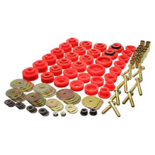 Load image into Gallery viewer, Energy Suspension ENG3.4173R Energy Suspension 68-70 Chevrolet Biscayne/Bel Air/Caprice/Impala Body Mount Set w/ Hardware - Red
