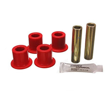Load image into Gallery viewer, Energy Suspension ENG4.2132R Energy Suspension 74-79 Ford Various Trucks Rear Spring-Frame Shackle Bushings Only - Red

