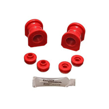 Load image into Gallery viewer, Energy Suspension ENG7.5121R Energy Suspension 89-94 Nissan 240SX (S13) Red 24mm Front Sway Bar Bushing Set
