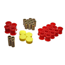 Load image into Gallery viewer, Energy Suspension ENG7.3115R Energy Suspension 89-94 Nissan 240SX (S13) Red Rear Control Arm Bushing Set
