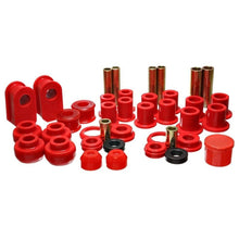 Load image into Gallery viewer, Energy Suspension ENG4.18116R Energy Suspension 92-06 Ford E-250/E-350 Van 2WD Red Hyper-flex Master Bushing Set
