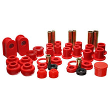 Load image into Gallery viewer, Energy Suspension ENG4.18116R Energy Suspension 92-06 Ford E-250/E-350 Van 2WD Red Hyper-flex Master Bushing Set
