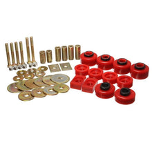 Load image into Gallery viewer, Energy Suspension ENG4.4114R Energy Suspension 97-03 Ford F-100/F-150 2WD/F250 2WD &amp; L-Duty Red Body (Ext Cab ONLY ) Mount Set
