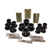 Load image into Gallery viewer, Energy Suspension ENG4.2150G Energy Suspension 97-03 Ford F100/F150/F250 2WD Black Rear Leaf Spring Bushing Set
