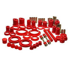 Load image into Gallery viewer, Energy Suspension ENG4.18121R Energy Suspension 99-04 Ford Mustang Red Hyper-flex Master Bushing Set
