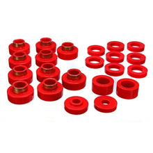 Load image into Gallery viewer, Energy Suspension ENG2.4102R Energy Suspension Cj5-7 Body Mounts - Red
