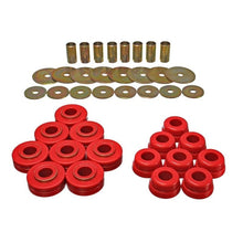 Load image into Gallery viewer, Energy Suspension ENG6.4101R Energy Suspension Nissan/Datsun Red Body Mount Set

