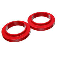 Energy Suspension Universal 3 3/4in ID 25 7/16in OD 3/4in H Red Coil Spring Isolators (2 per set) | 9.6120R