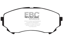 Load image into Gallery viewer, EBC 08-13 Cadillac CTS 3.6 (315mm Rear Rotors) Yellowstuff Front Brake Pads Brake Pads - Performance EBC   
