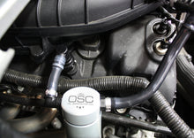 Load image into Gallery viewer, J&amp;L 11-17 Ford Mustang V6 Passenger Side Oil Separator 3.0 - Clear Anodized Oil Separators J&amp;L

