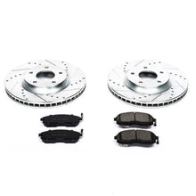 Load image into Gallery viewer, Power Stop 07-12 Nissan Sentra Front Z23 Evolution Sport Brake Kit Brake Kits - Performance D&amp;S PowerStop   
