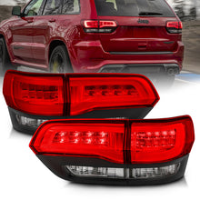 Load image into Gallery viewer, ANZO 2014-2016 Jeep Grand Cherokee LED Taillights Red/Clear Tail Lights ANZO
