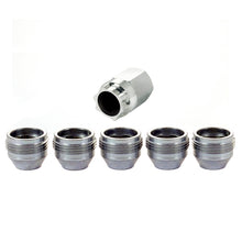 Load image into Gallery viewer, McGard Wheel Lock Nut Set - 5pk. (Under Hub Cap / Cone Seat) M14X.5 / 22mm Hex / .893in. L. - Silver Lug Nuts McGard

