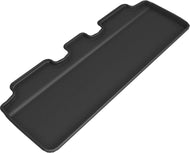 3D MAXpider 2020-2020 Tesla Model Y Kagu 2nd Row Floormat - Black Floor Mats - Rubber 3D MAXpider   