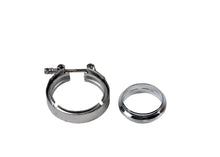 Load image into Gallery viewer, Granatelli 3.5in Aluminum Mating Male to Female Flanges w/V-Band/O-Ring Seal Flanges Granatelli Motor Sports
