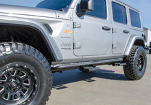 Load image into Gallery viewer, N-Fab RKR Step System 2019 Jeep Wrangler JT 4 Door Truck Full Length - Tex. Black - 1.75in Body Armor &amp; Rock Rails N-Fab

