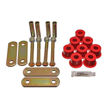Load image into Gallery viewer, Energy Suspension Gm Heavy Duty Shackle Set - Red Bushing Kits Energy Suspension
