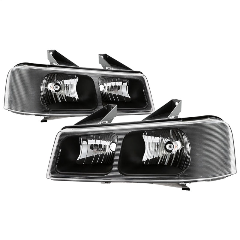 xTune 03-17 Chevrolet Express 1500 OEM Style Headlights - Black (HD-JH-CEX03-OE-BK) Headlights SPYDER