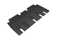 3D MAXpider 2017-2020 Tesla Model X Folding 7-Seats Kagu 2nd Row Floormats - Black Floor Mats - Rubber 3D MAXpider   