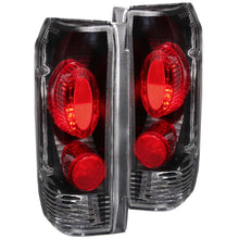 Load image into Gallery viewer, ANZO 1989-1996 Ford F-150 Taillights Black Tail Lights ANZO
