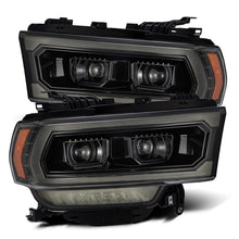 Load image into Gallery viewer, AlphaRex 19-21 Ram 2500 LUXX LED Proj Headlights Plank Style Alpha Blk w/Activ Light/Seq Signal/DRL Headlights AlphaRex

