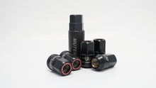 Load image into Gallery viewer, Wheel Mate Mevius Lug Bolt Set of 20 - Chrome Neon 12x1.50 50mm Ball 14mm RAD Lug Nuts Wheel Mate
