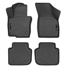 Load image into Gallery viewer, Husky Liners 2012 Volkswagen Passat WeatherBeater Combo Black Floor Liners Floor Mats - Rubber Husky Liners
