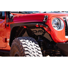Load image into Gallery viewer, DV8 Offroad 2018+ Jeep Wrangler JL Front Inner Fenders - Black Wheel Well Liners DV8 Offroad
