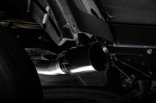 Load image into Gallery viewer, AWE Tuning 20-21 Jeep Gladiator JT 3.6L Tread Edition Cat-Back Single Side Exhaust - Diamond Blk Ti Catback AWE Tuning   

