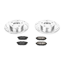 Load image into Gallery viewer, Power Stop 01-03 Mazda Protege Rear Z23 Evolution Sport Brake Kit Brake Kits - Performance D&amp;S PowerStop   
