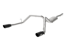Load image into Gallery viewer, aFe Apollo GT Series 3 IN 409 SS Cat-Back Exhaust System w/ Black Tip GM Sierra 1500 09-18 Catback aFe

