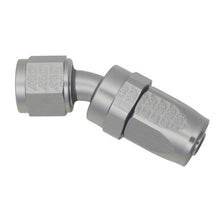 Load image into Gallery viewer, DeatschWerks 8AN Female Swivel 30-Degree Hose End CPE - Anodized Titanium Fittings DeatschWerks
