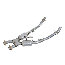 Load image into Gallery viewer, BBK 86-93 Mustang 5.0 High Flow X Pipe With Catalytic Converters - 2-1/2 Catback BBK
