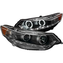 Load image into Gallery viewer, ANZO 2009-2012 Acura Tsx Projector Headlights w/ Halo Black (CCFL) (HID Compatible) Headlights ANZO

