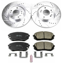 Load image into Gallery viewer, Power Stop 15-16 Hyundai Sonata Front Z23 Evolution Sport Brake Kit Brake Kits - Performance D&amp;S PowerStop   
