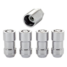 Load image into Gallery viewer, McGard Wheel Lock Nut Set - 4pk. (Cone Seat) M12X1.75 / 13/16 Hex / 1.815in. Length - Chrome Lug Nuts McGard
