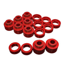 Load image into Gallery viewer, Energy Suspension Chevy Xtra Cab 2&amp;4Wd Body Mts - Red Bushing Kits Energy Suspension
