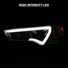 Load image into Gallery viewer, ANZO 14-18 Toyota 4 Runner Plank Style Projector Headlights Chrome w/ Amber Headlights ANZO
