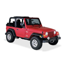 Load image into Gallery viewer, Bushwacker 97-06 Jeep TJ Pocket Style Flares 4pc - Black Fender Flares Bushwacker

