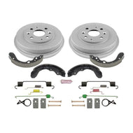 Power Stop 99-03 Mazda Protege Rear Autospecialty Drum Kit Brake Drums PowerStop   
