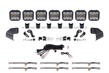 Load image into Gallery viewer, Diode Dynamics Bronco SS5 Sport CrossLink Windshield - White Combo Lightbar Kit Light Bars &amp; Cubes Diode Dynamics   
